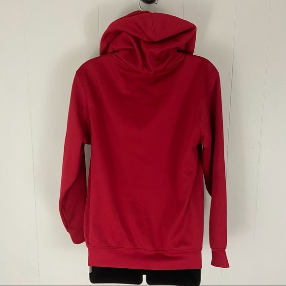 NC State University College Hoodie Sweat Shirt Fleece Lined Youth 12-14 M Red - Picture 3 of 13